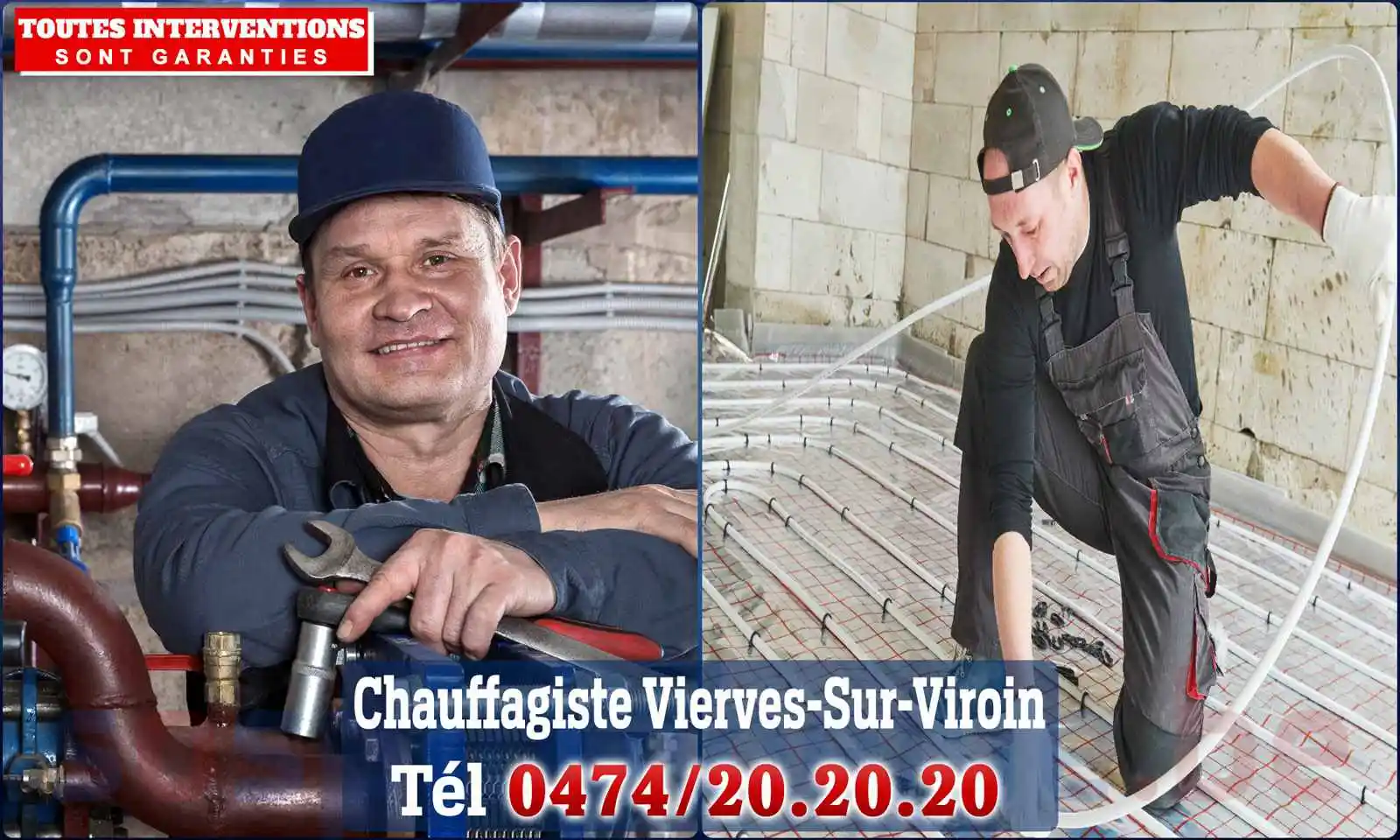 Chauffagiste agréé à Vierves-sur-Viroin 5670