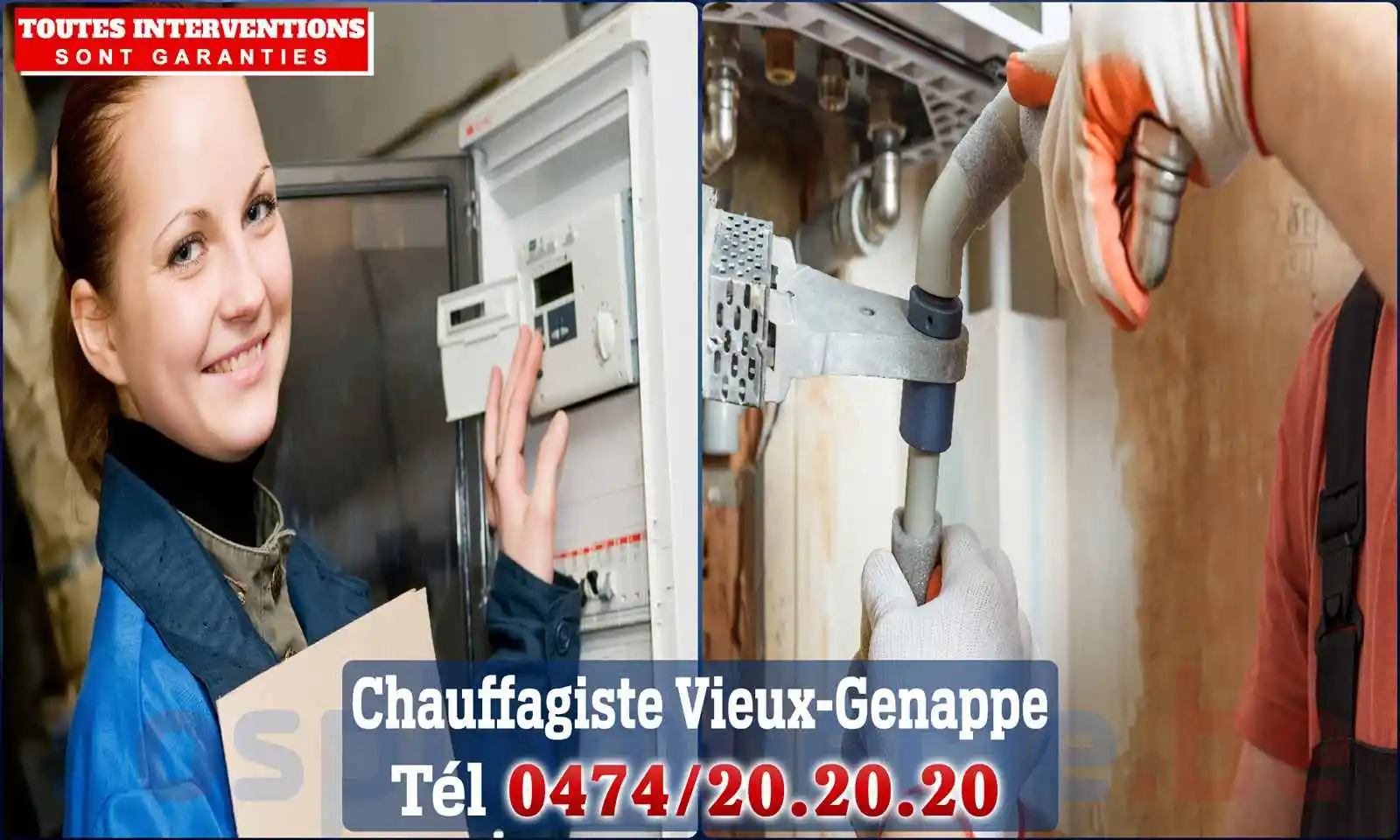 Chauffagiste agréé à Vieux-Genappe 1472