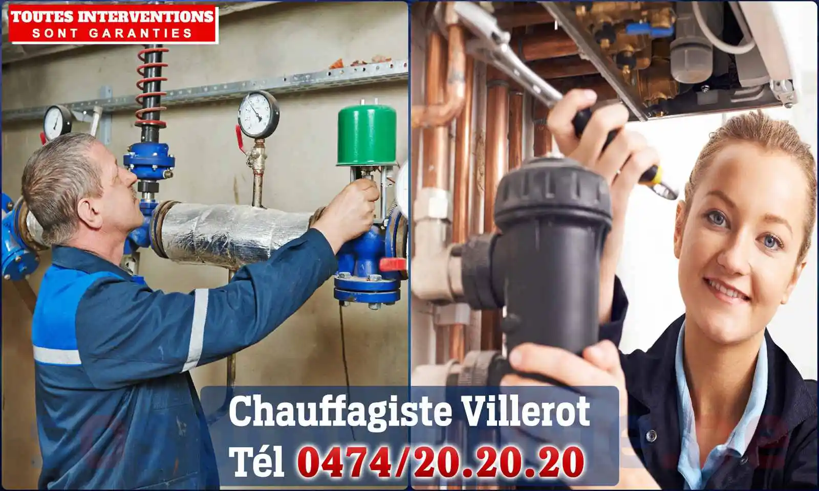 Chauffagiste agréé à Villerot 7334