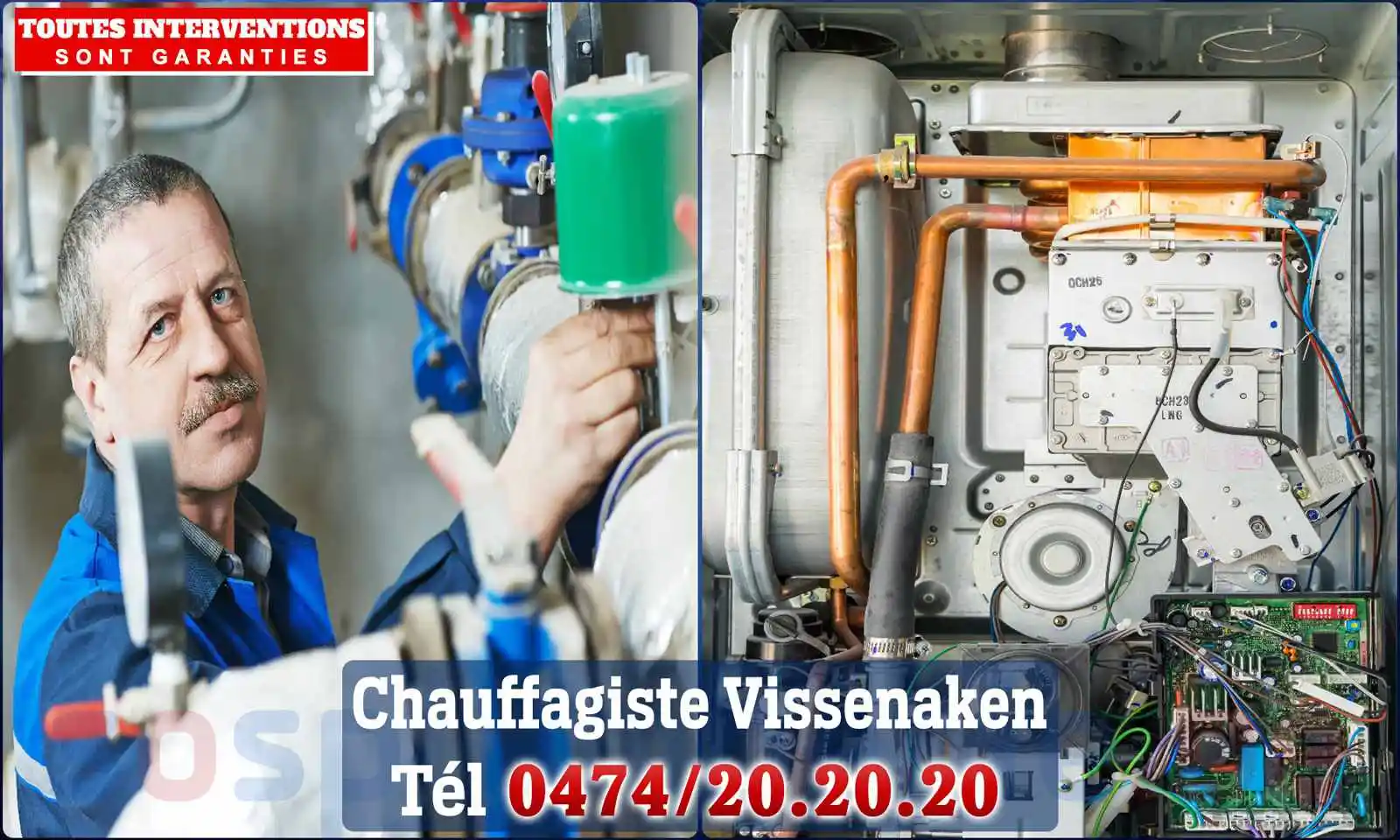 Chauffagiste agréé à Vissenaken 3300