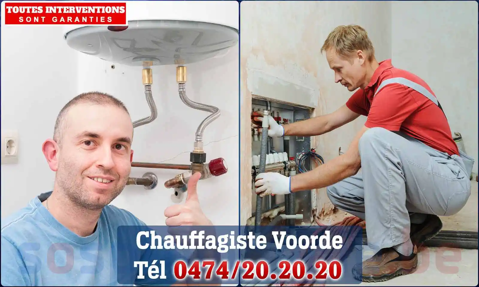 Chauffagiste agréé à Voorde 9400