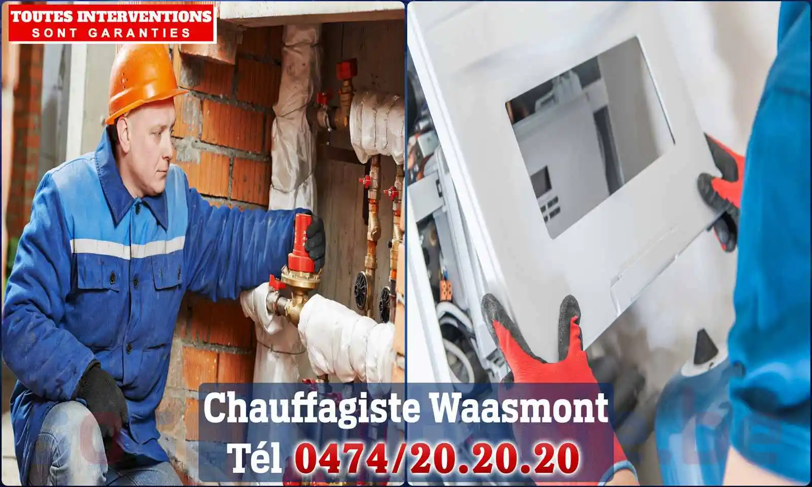 Chauffagiste agréé à Waasmont 3401