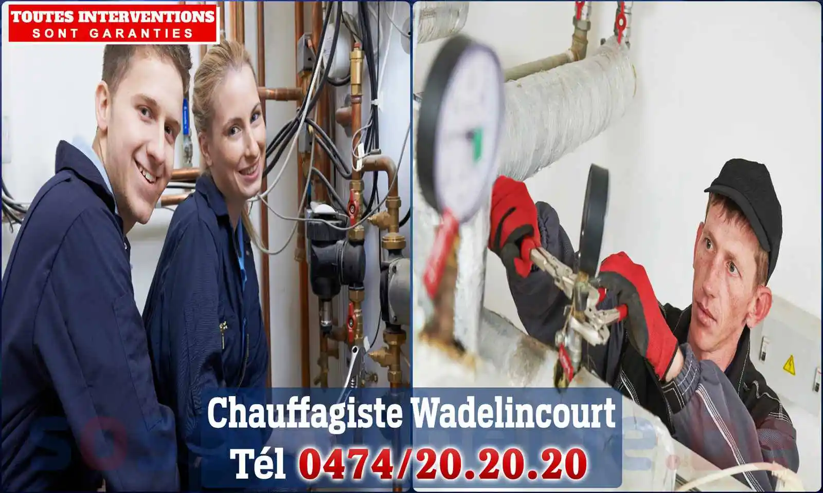 Chauffagiste agréé à Wadelincourt 7971