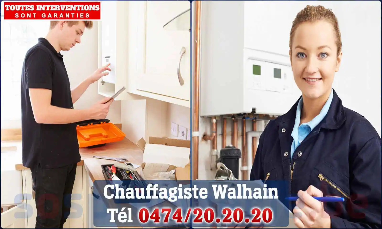 Chauffagiste agréé à Walhain 1457