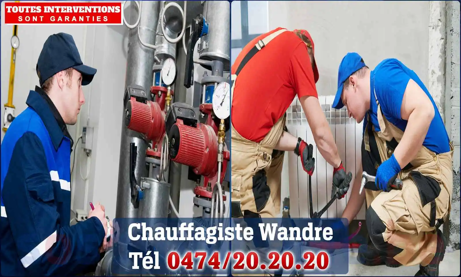 Chauffagiste agréé à Wandre 4020