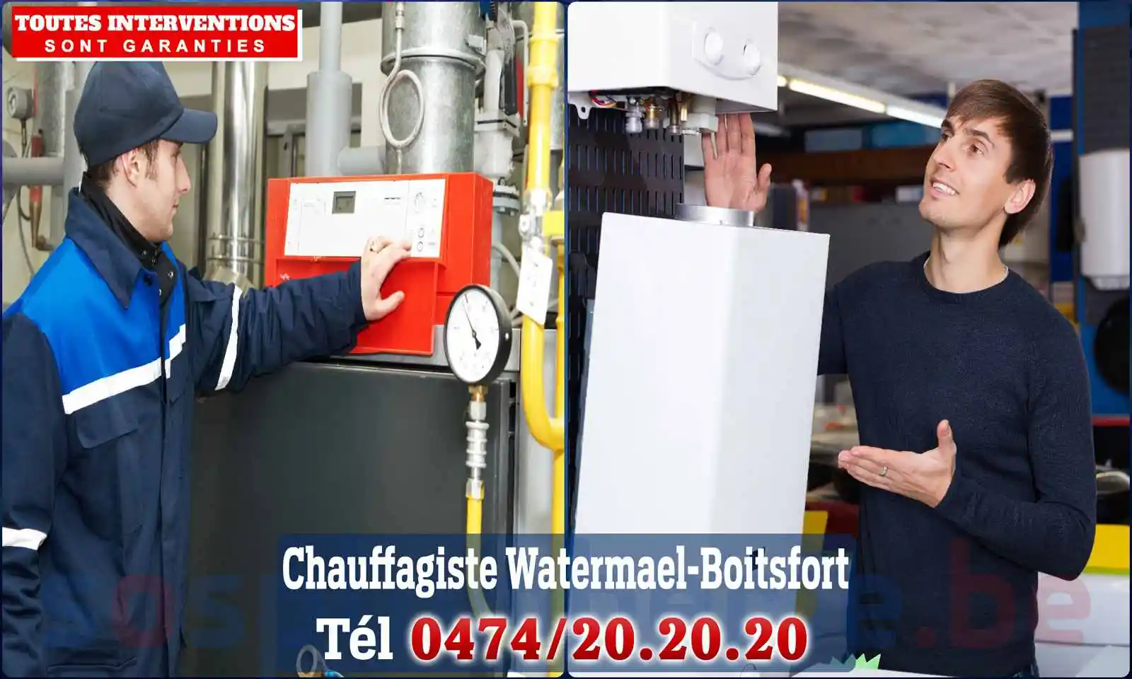 Chauffagiste agréé à Watermael-Boitsfort 1170