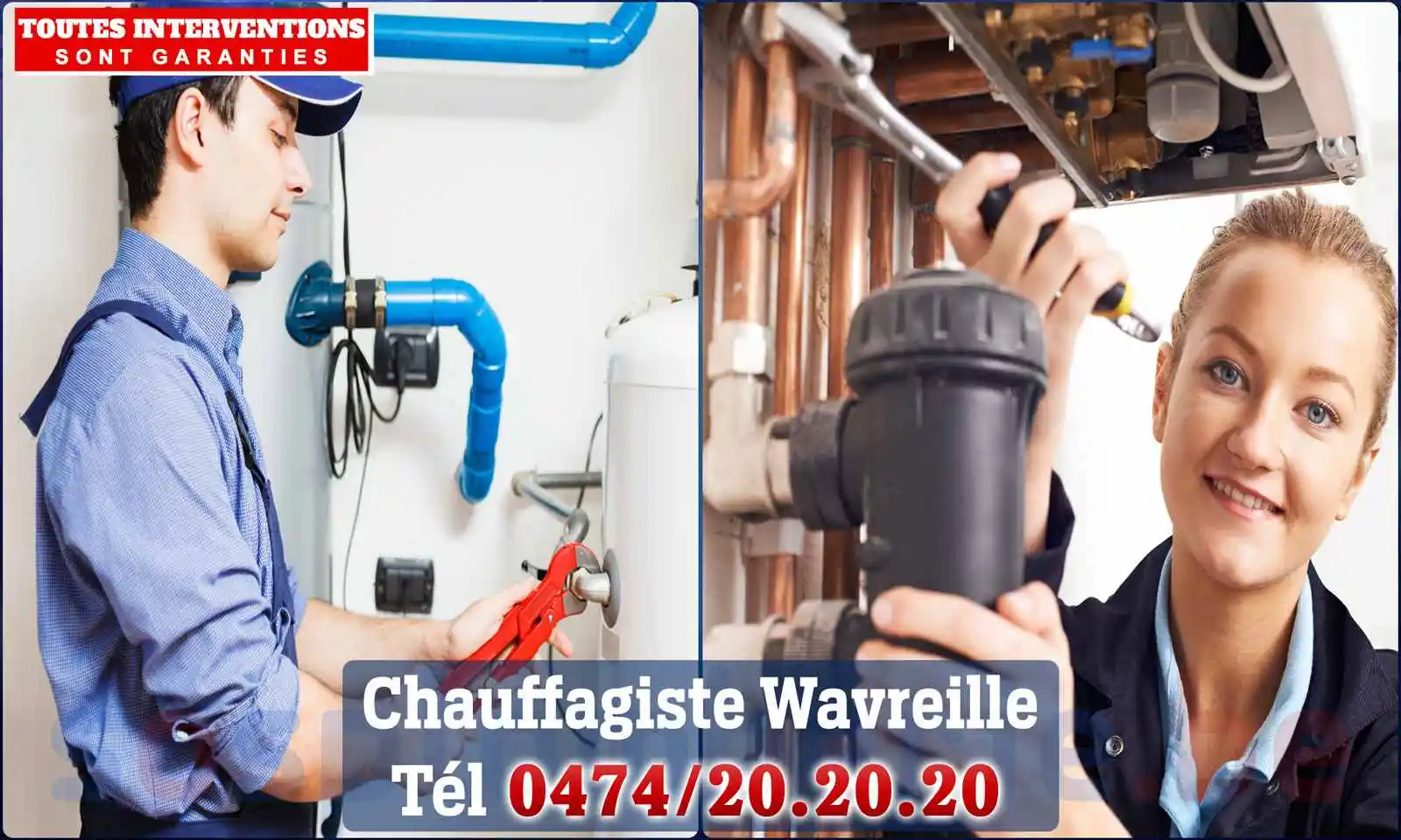 Chauffagiste agréé à Wavreille 5580