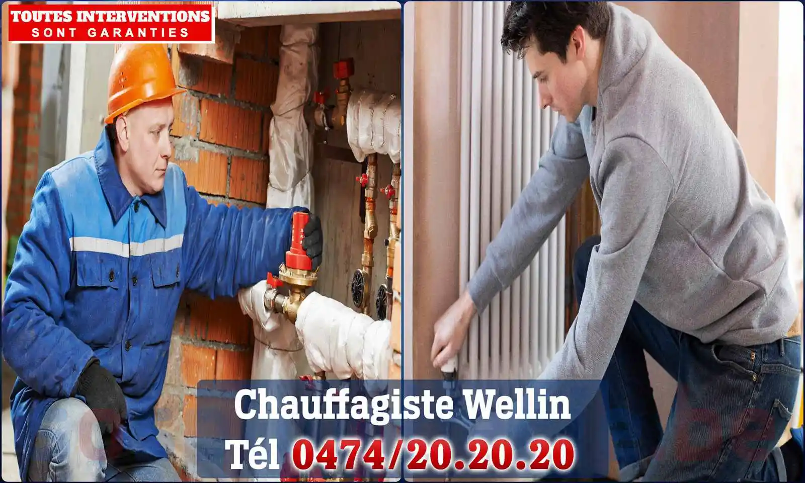 Chauffagiste agréé à Wellin 6920