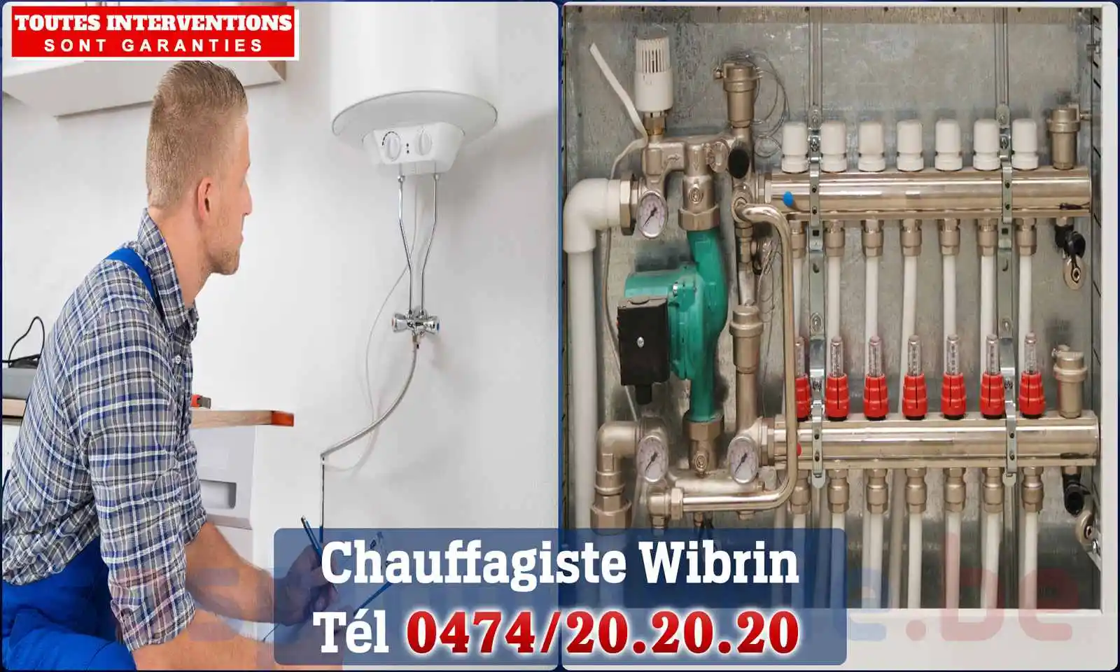 Chauffagiste agréé à Wibrin 6666