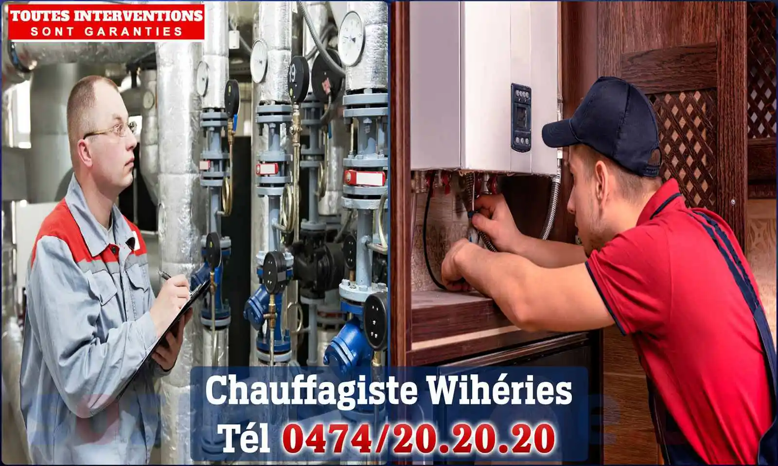 Chauffagiste agréé à Wihéries 7370