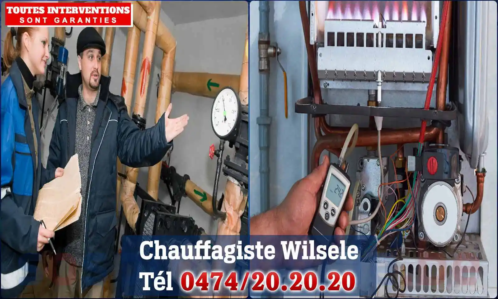 Chauffagiste agréé à Wilsele 3012