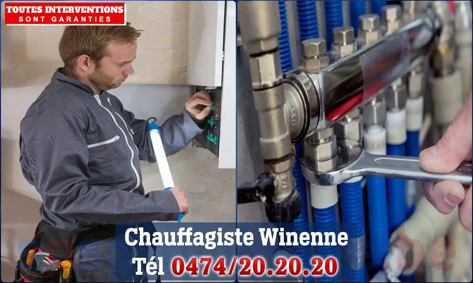 Chauffagiste agréé à Winenne 5570