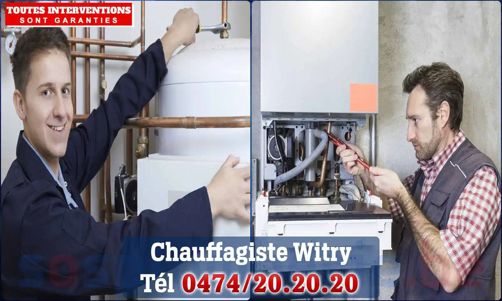 Chauffagiste agréé à Witry 6860