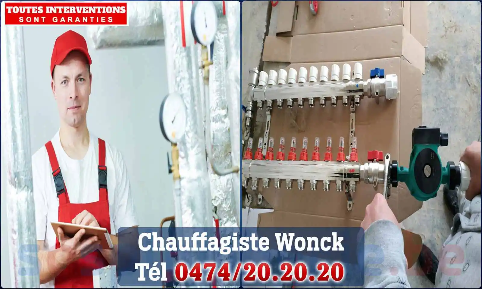 Chauffagiste agréé à Wonck 4690