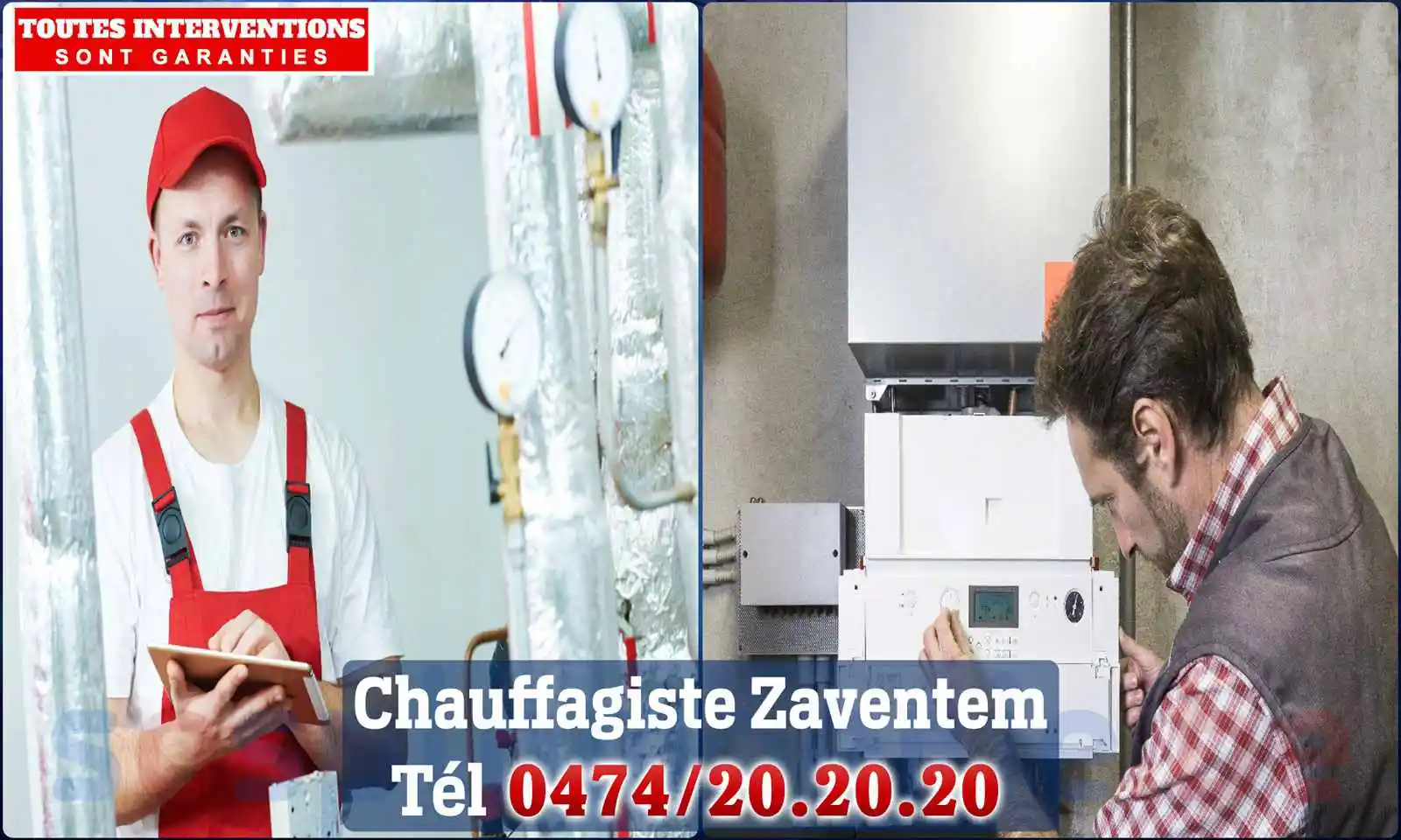 Chauffagiste agréé à Zaventem 1930