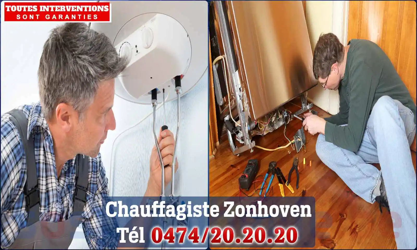 Chauffagiste agréé à Zonhoven 3520