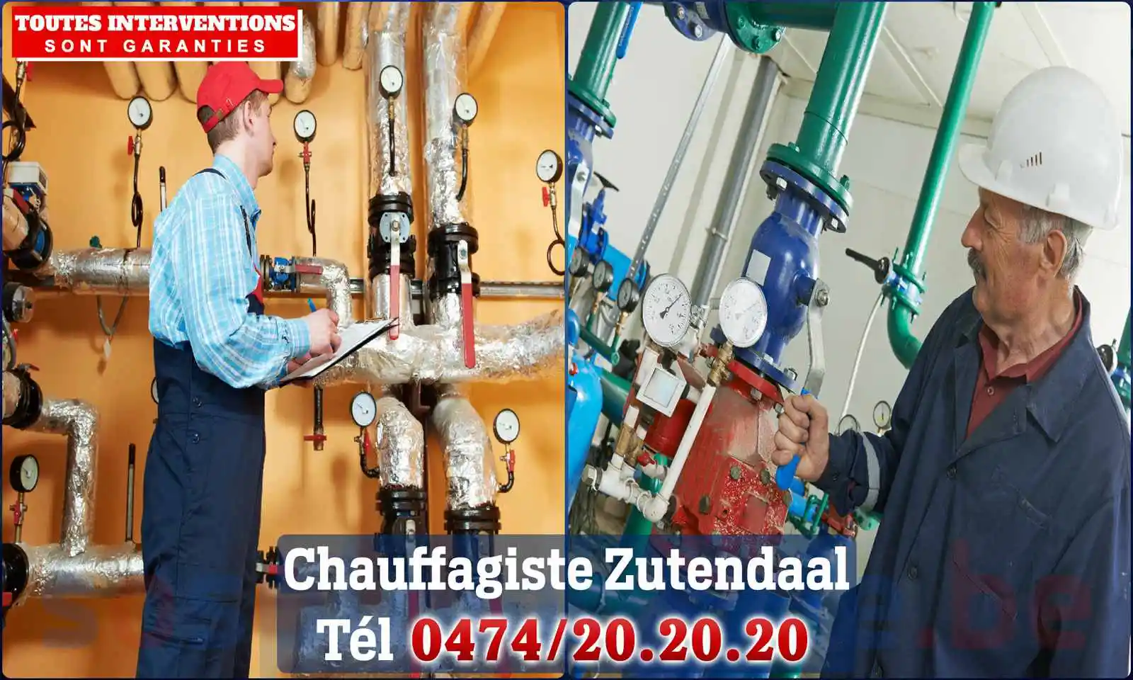 Chauffagiste agréé à Zutendaal 3690