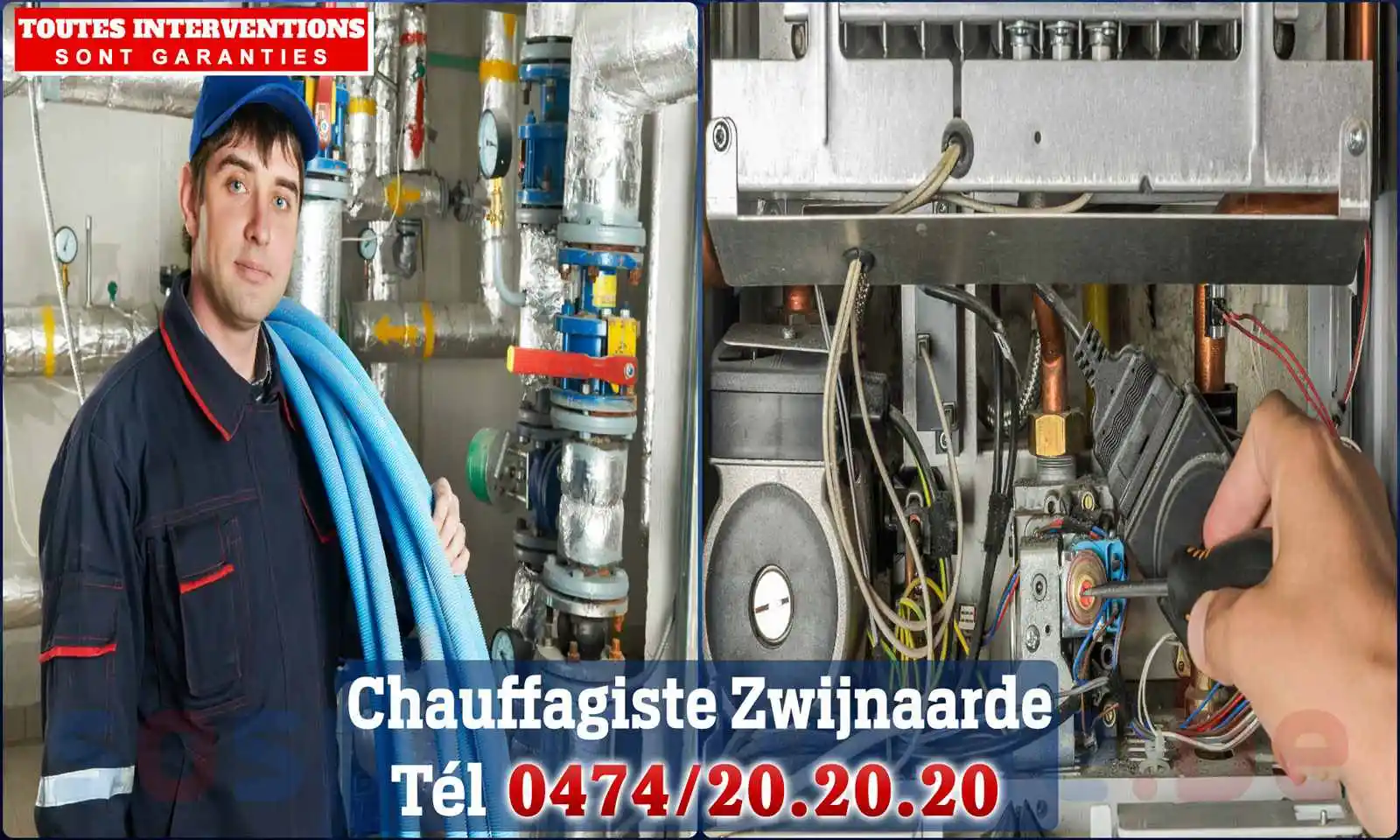 Chauffagiste agréé à Zwijnaarde 9052