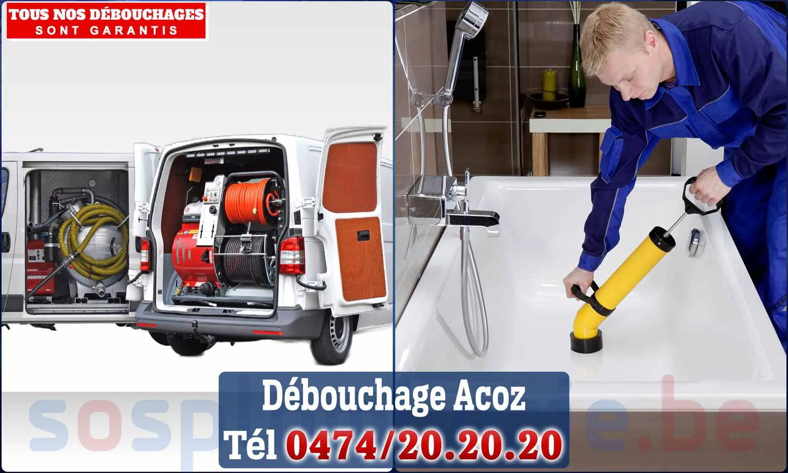 SOS Plomberie - Débouchage de canalisations {locationData.sectionName} en urgence