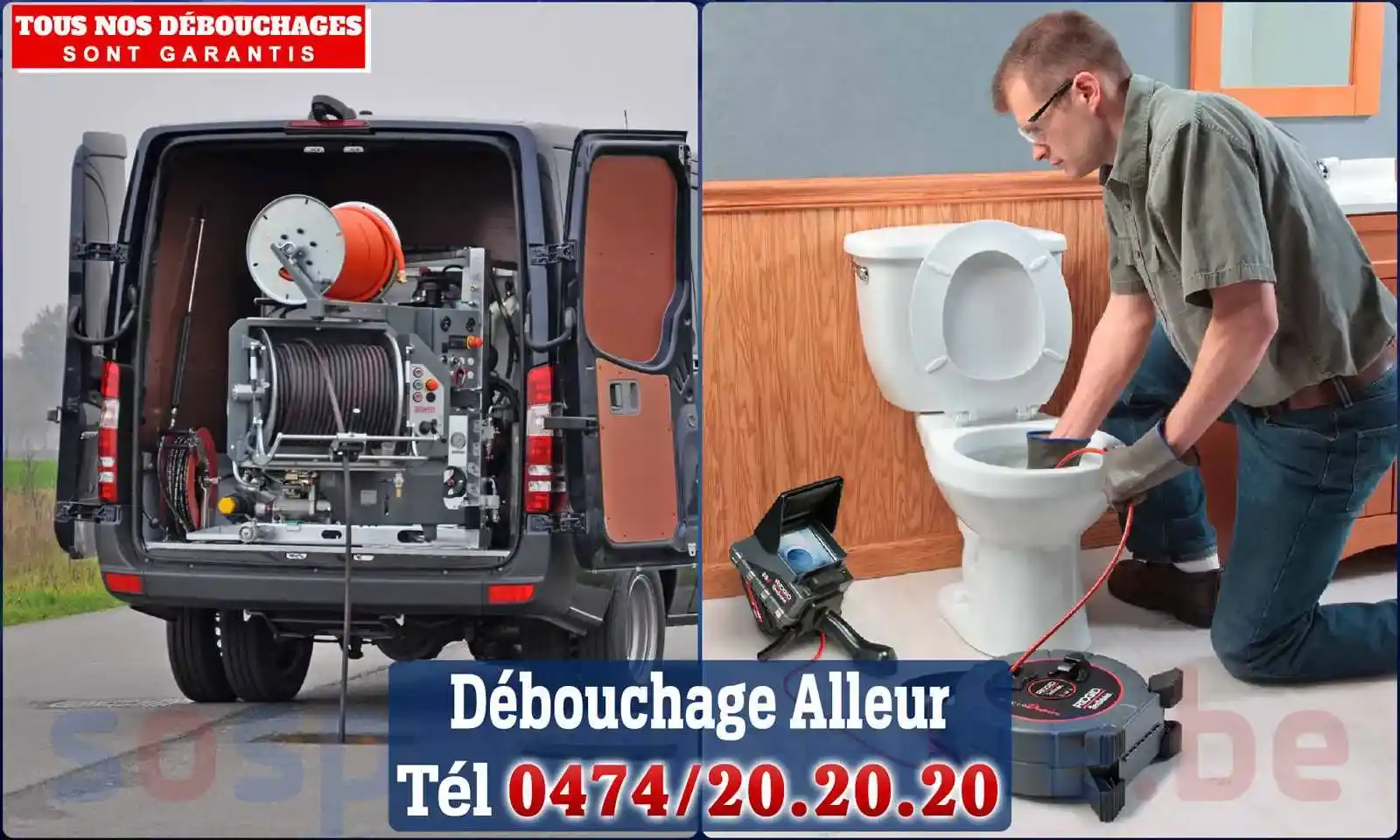 SOS Plomberie - Débouchage de canalisations {locationData.sectionName} en urgence