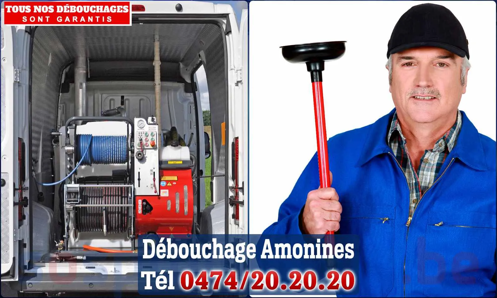 SOS Plomberie - Débouchage de canalisations {locationData.sectionName} en urgence