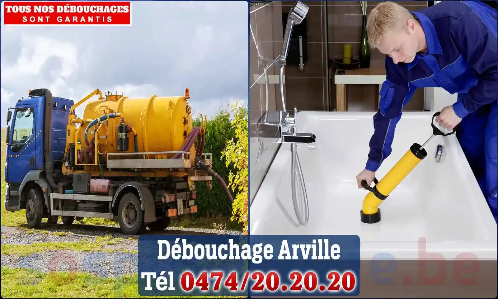 SOS Plomberie - Débouchage de canalisations {locationData.sectionName} en urgence