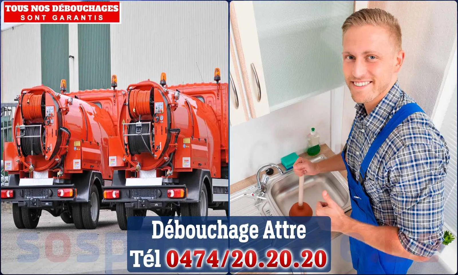 SOS Plomberie - Débouchage de canalisations {locationData.sectionName} en urgence