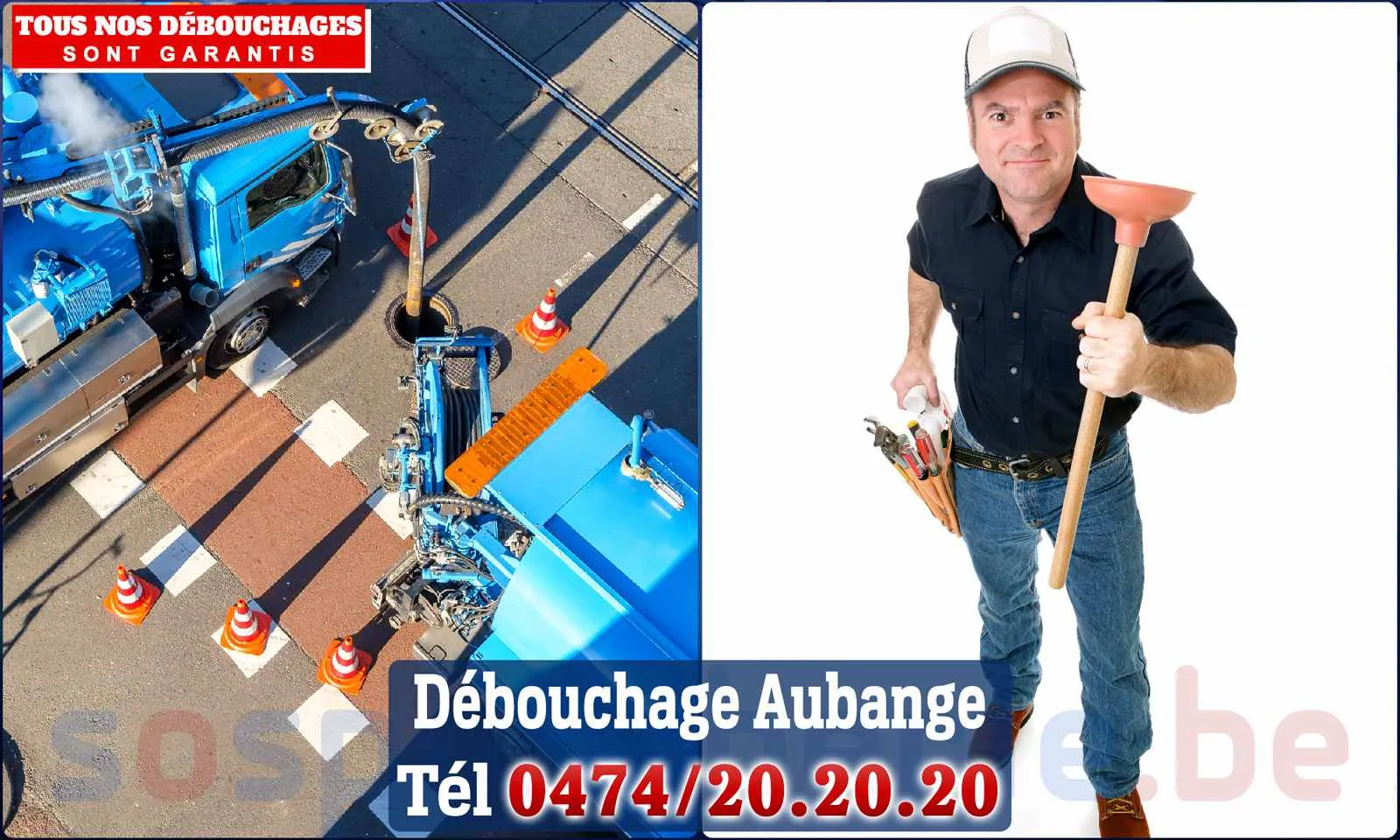 Débouchage canalisation Aubange - SOS Plomberie