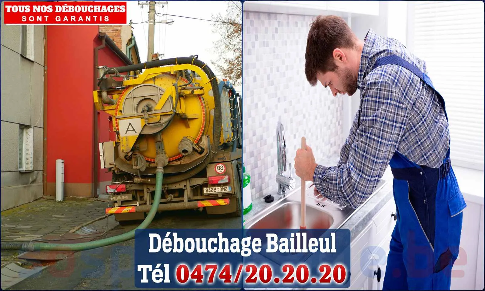 SOS Plomberie - Débouchage de canalisations {locationData.sectionName} en urgence