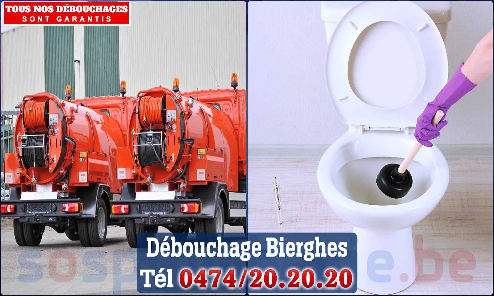 SOS Plomberie - Débouchage de canalisations {locationData.sectionName} en urgence