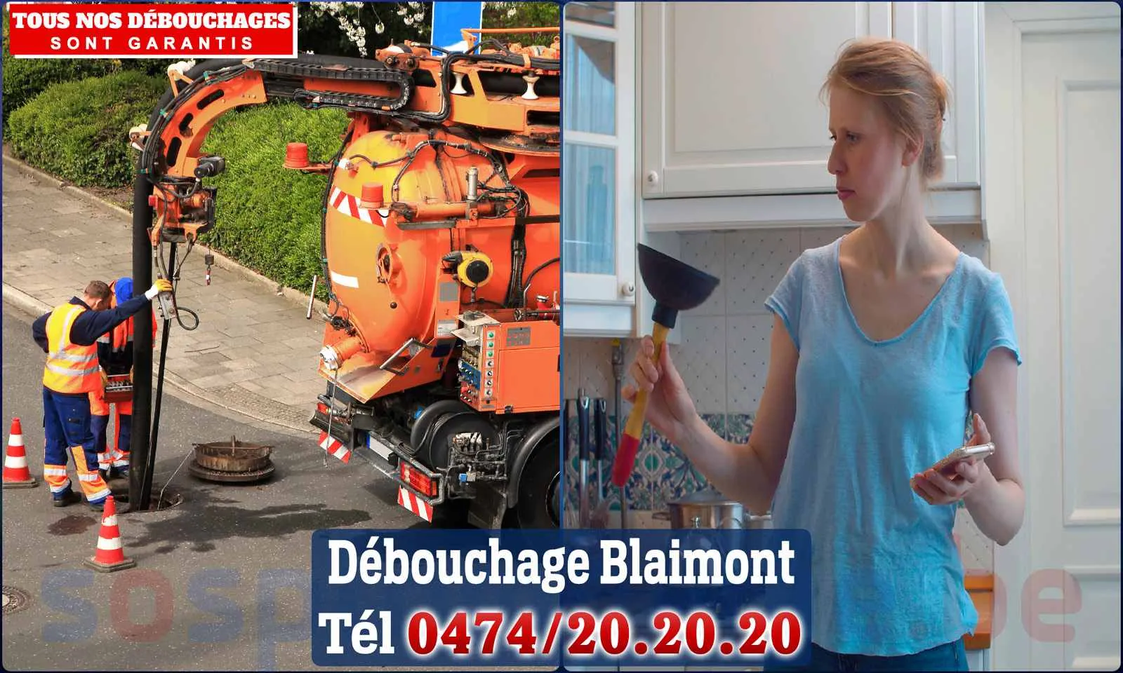 SOS Plomberie - Débouchage de canalisations {locationData.sectionName} en urgence