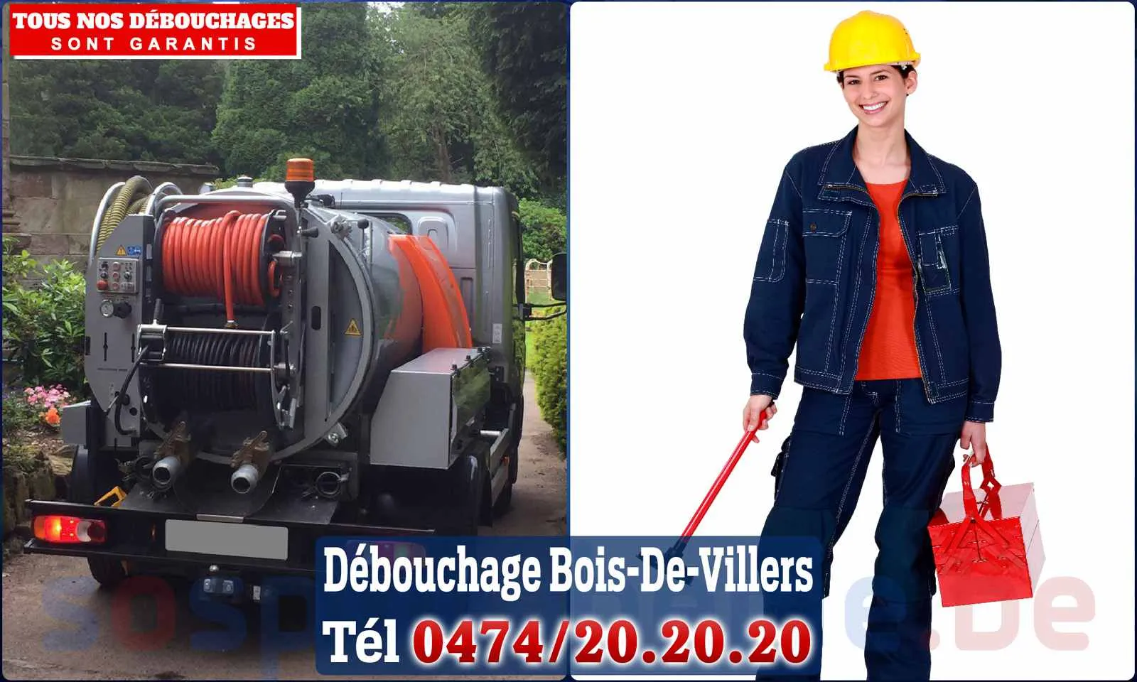 SOS Plomberie - Débouchage de canalisations {locationData.sectionName} en urgence