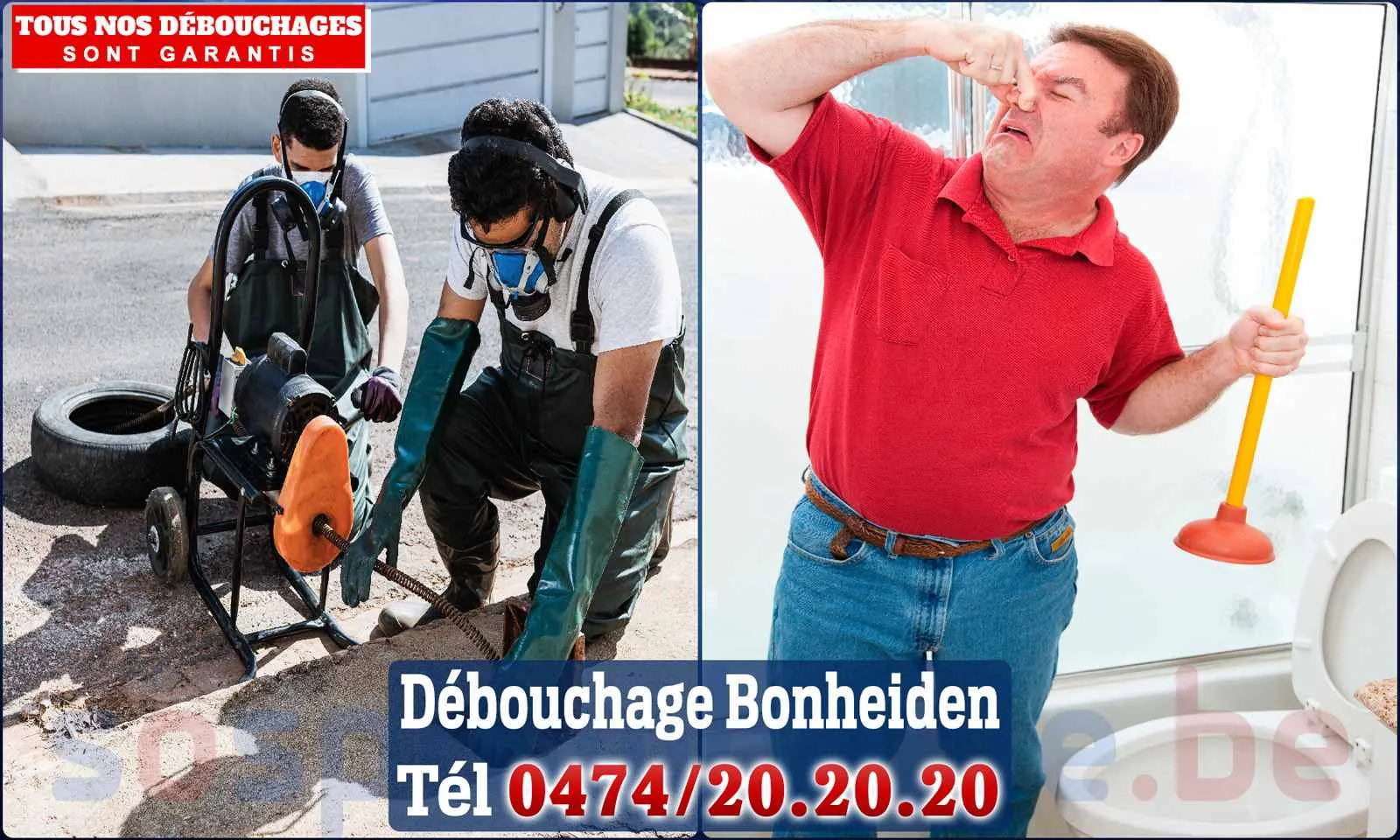 Débouchage canalisation Bonheiden - SOS Plomberie