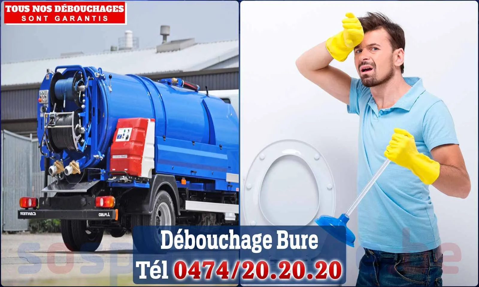 SOS Plomberie - Débouchage de canalisations {locationData.sectionName} en urgence