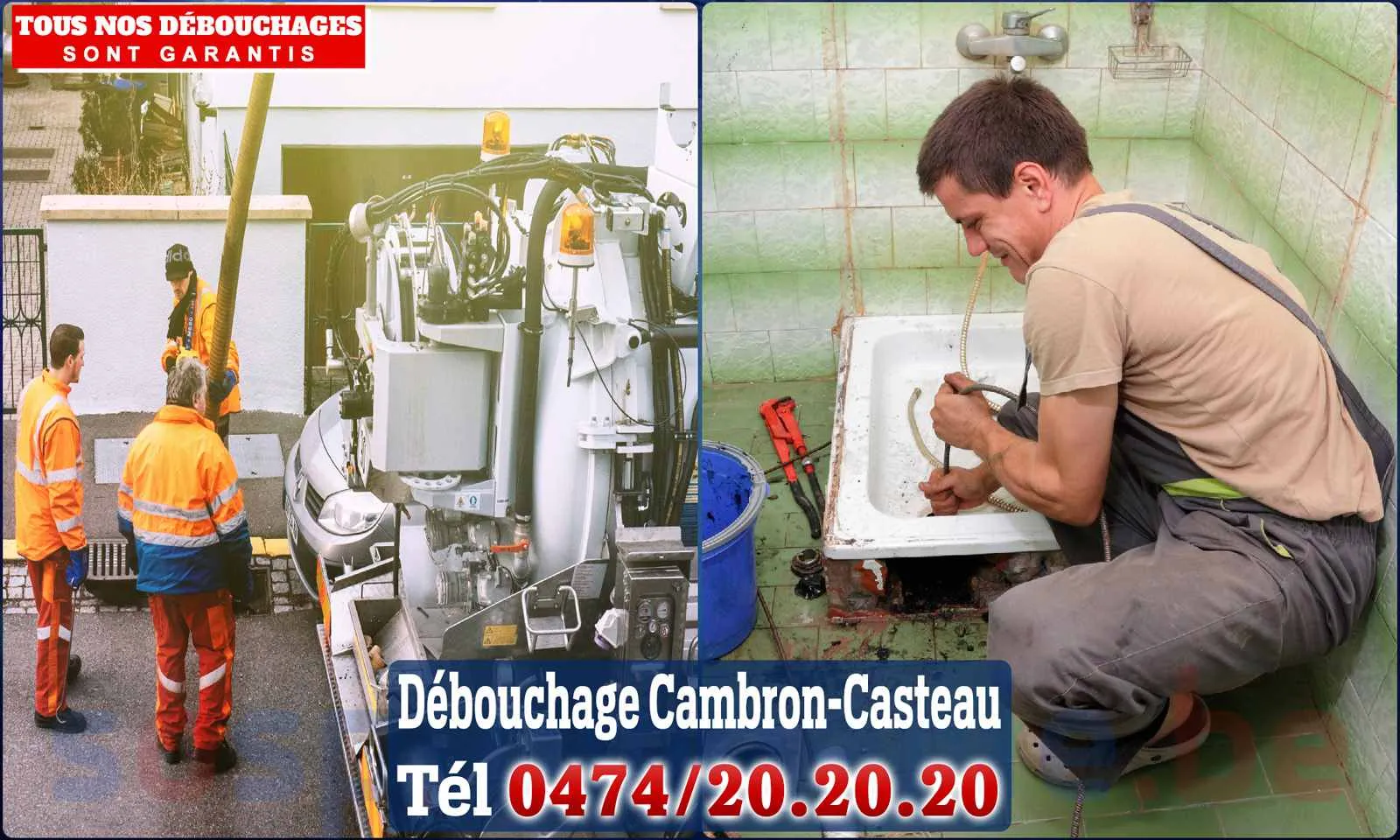 SOS Plomberie - Débouchage de canalisations {locationData.sectionName} en urgence