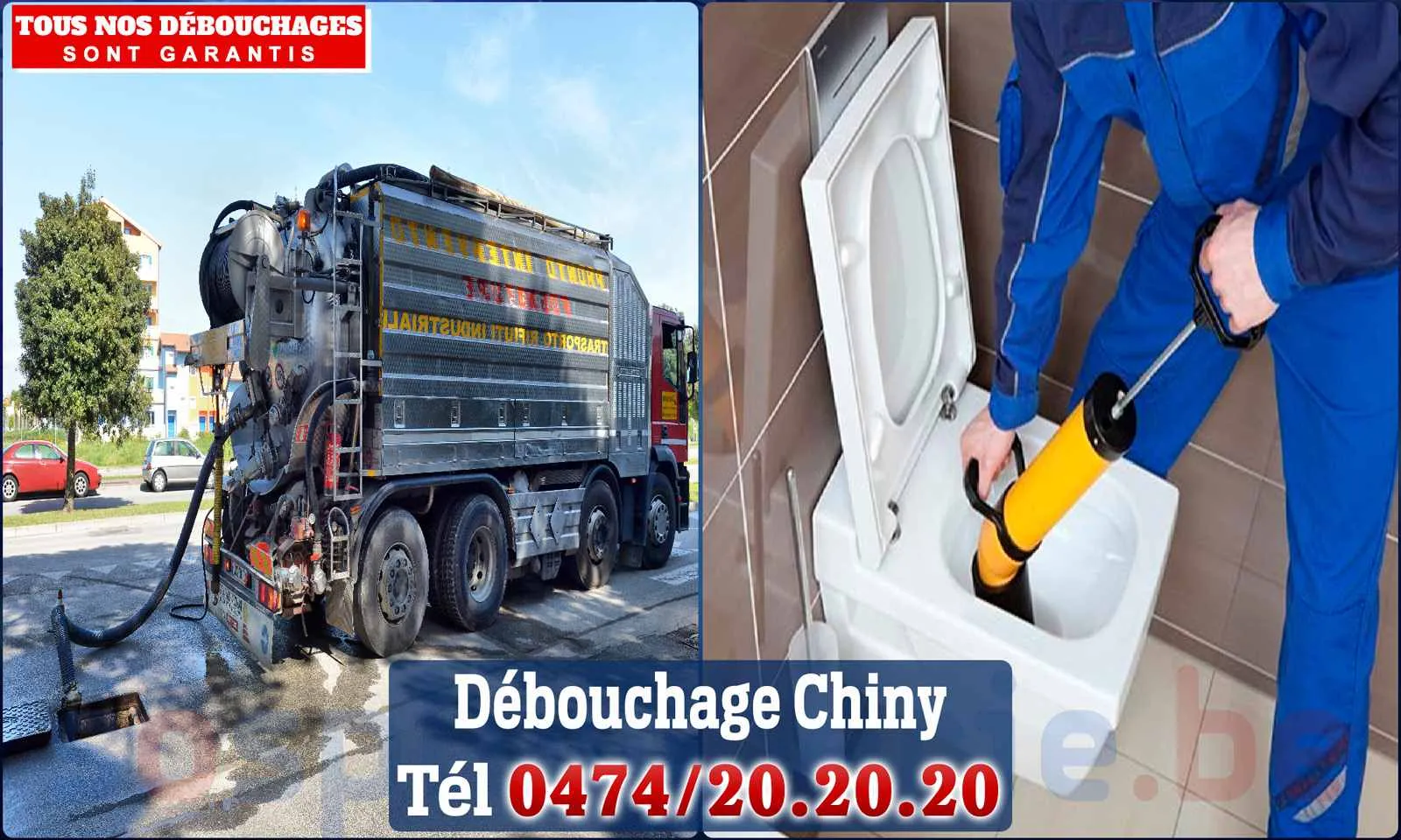 Débouchage canalisation Chiny - SOS Plomberie