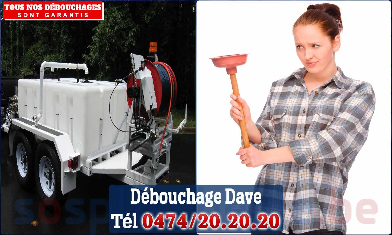 SOS Plomberie - Débouchage de canalisations {locationData.sectionName} en urgence