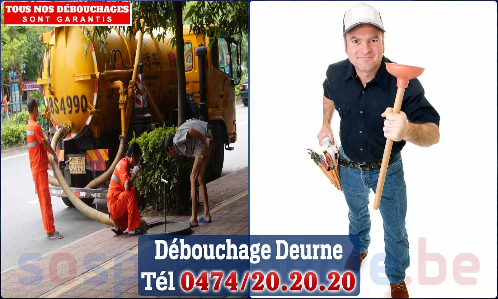 SOS Plomberie - Débouchage de canalisations {locationData.sectionName} en urgence