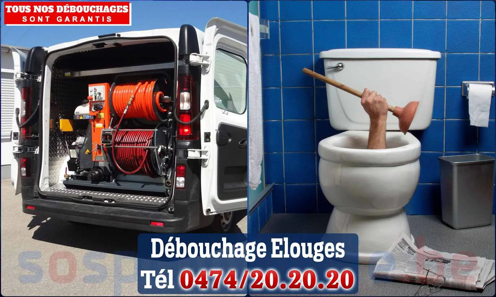 SOS Plomberie - Débouchage de canalisations {locationData.sectionName} en urgence