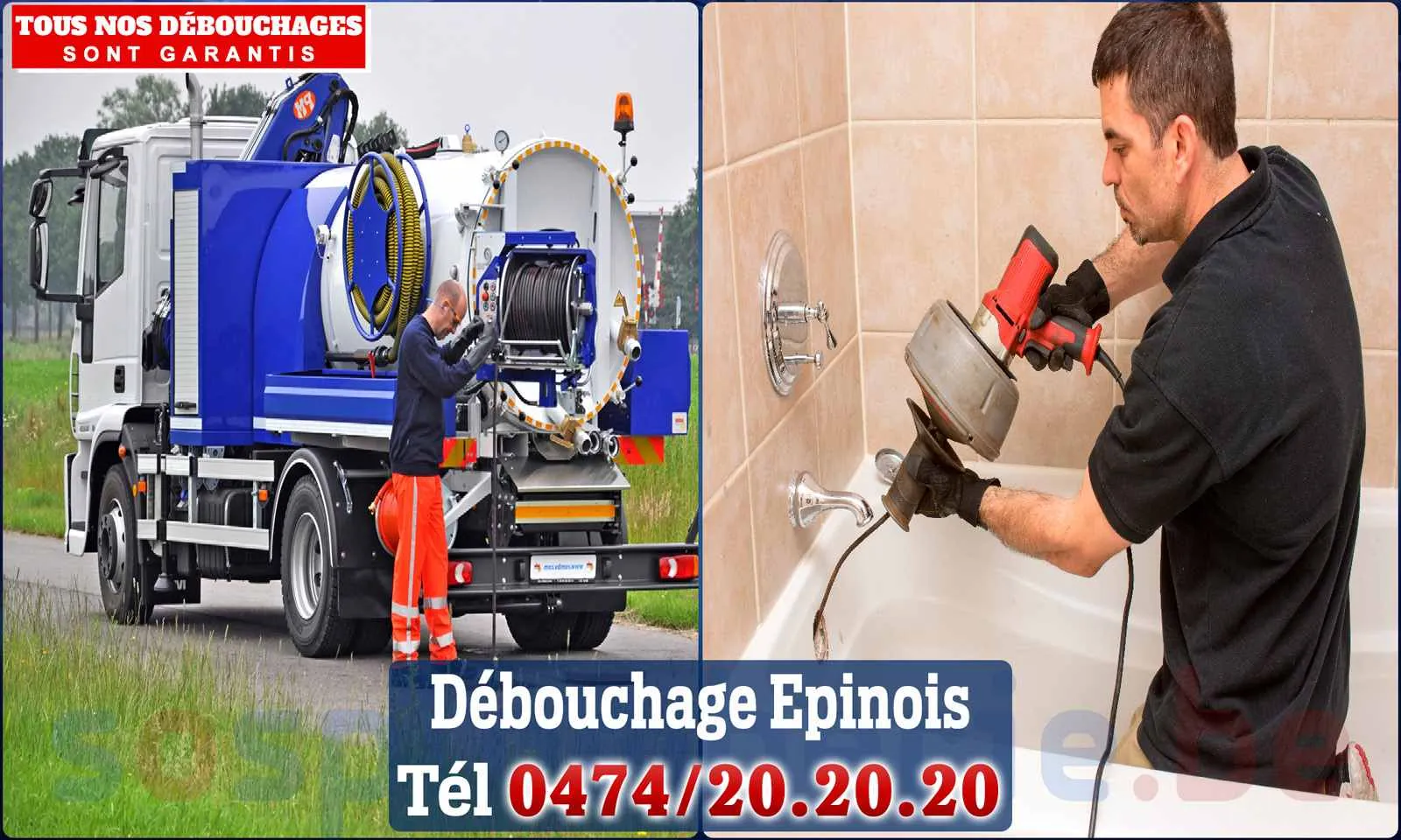 SOS Plomberie - Débouchage de canalisations {locationData.sectionName} en urgence