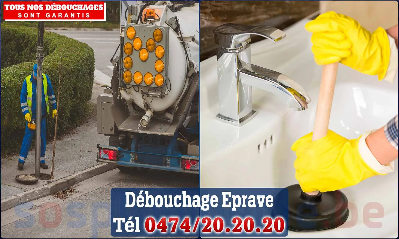 SOS Plomberie - Débouchage de canalisations {locationData.sectionName} en urgence