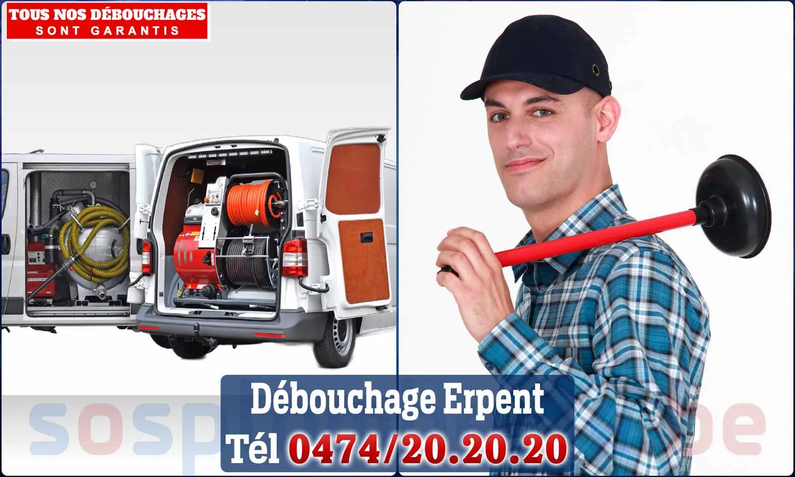 SOS Plomberie - Débouchage de canalisations {locationData.sectionName} en urgence