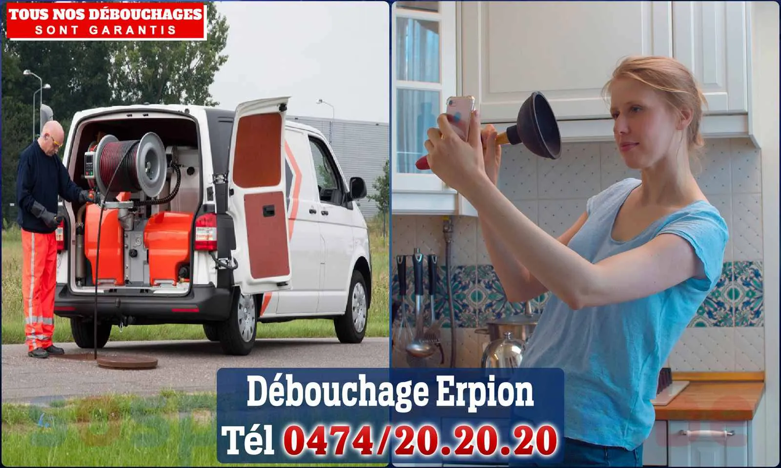 SOS Plomberie - Débouchage de canalisations {locationData.sectionName} en urgence