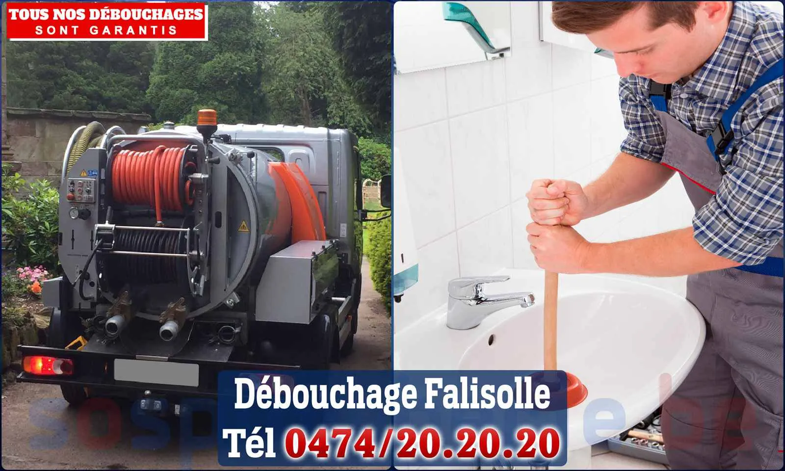 SOS Plomberie - Débouchage de canalisations {locationData.sectionName} en urgence