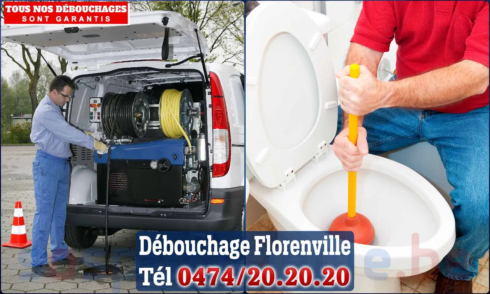 Débouchage canalisation Florenville - SOS Plomberie