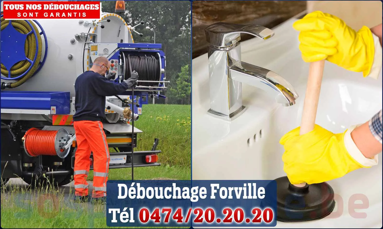 SOS Plomberie - Débouchage de canalisations {locationData.sectionName} en urgence