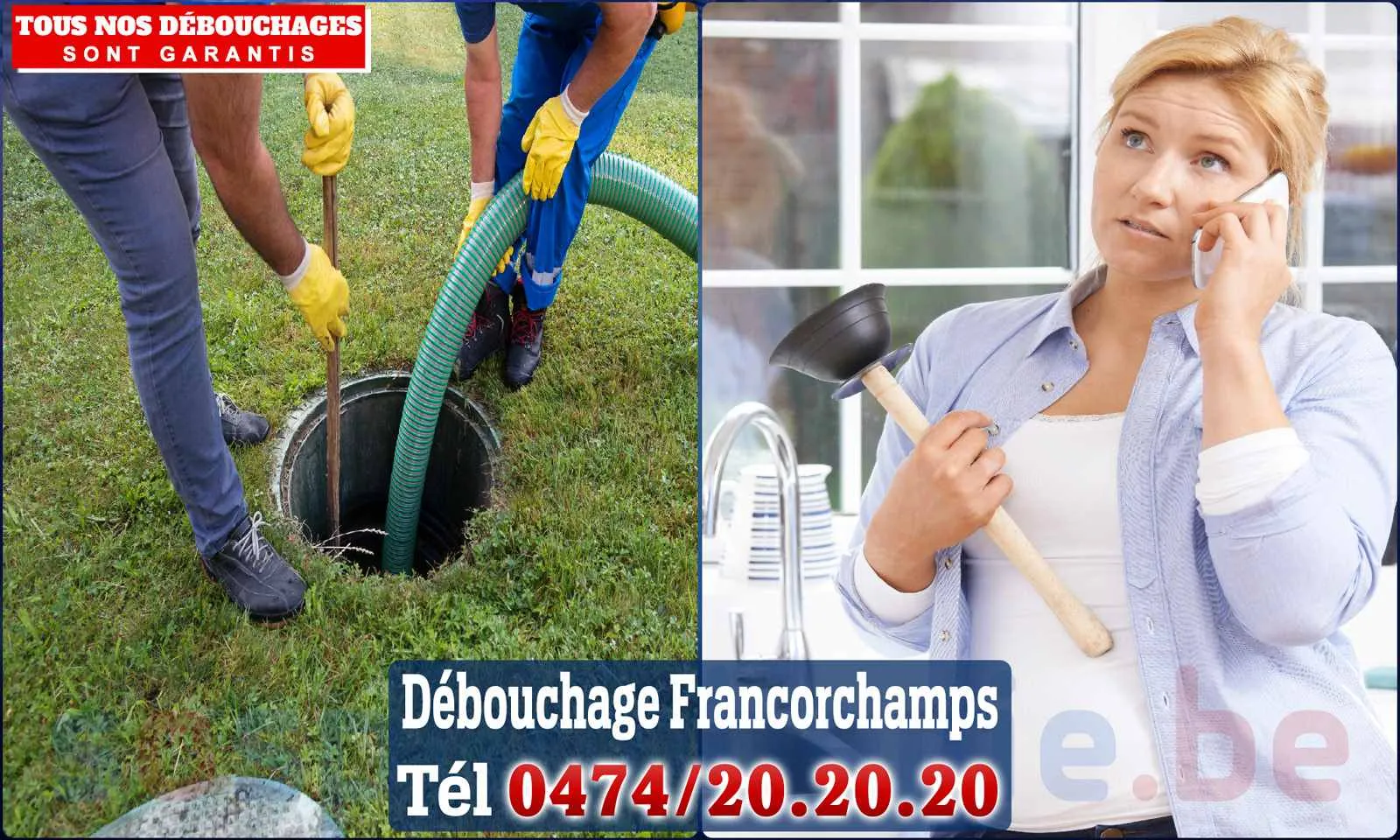 SOS Plomberie - Débouchage de canalisations {locationData.sectionName} en urgence