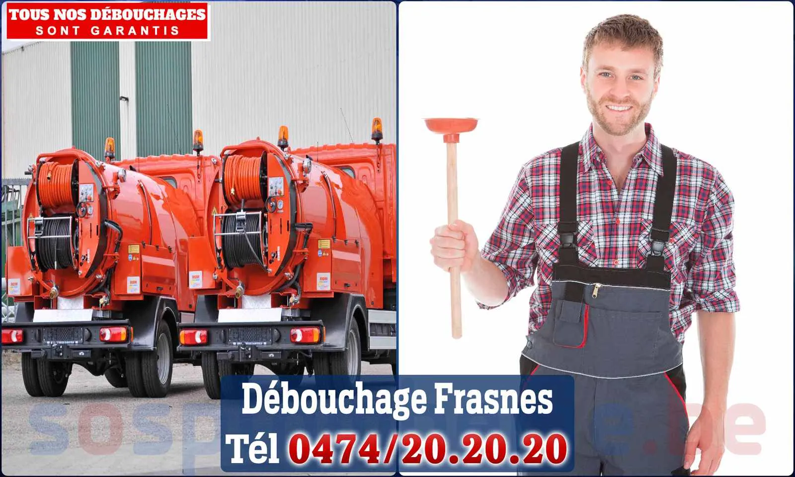 SOS Plomberie - Débouchage de canalisations {locationData.sectionName} en urgence