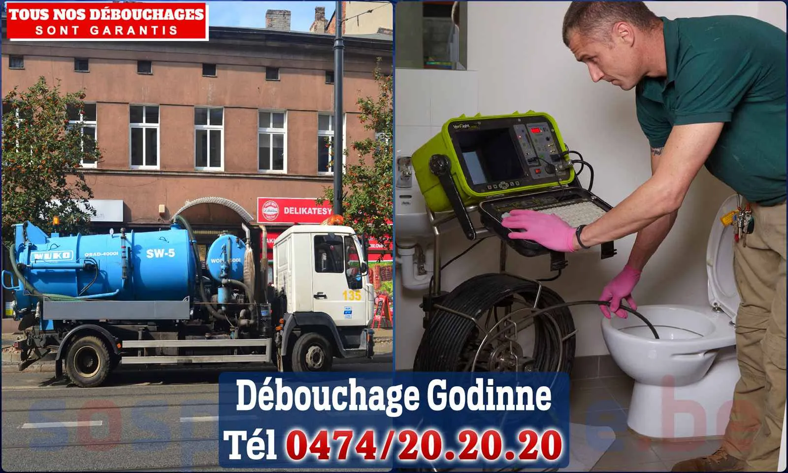 SOS Plomberie - Débouchage de canalisations {locationData.sectionName} en urgence