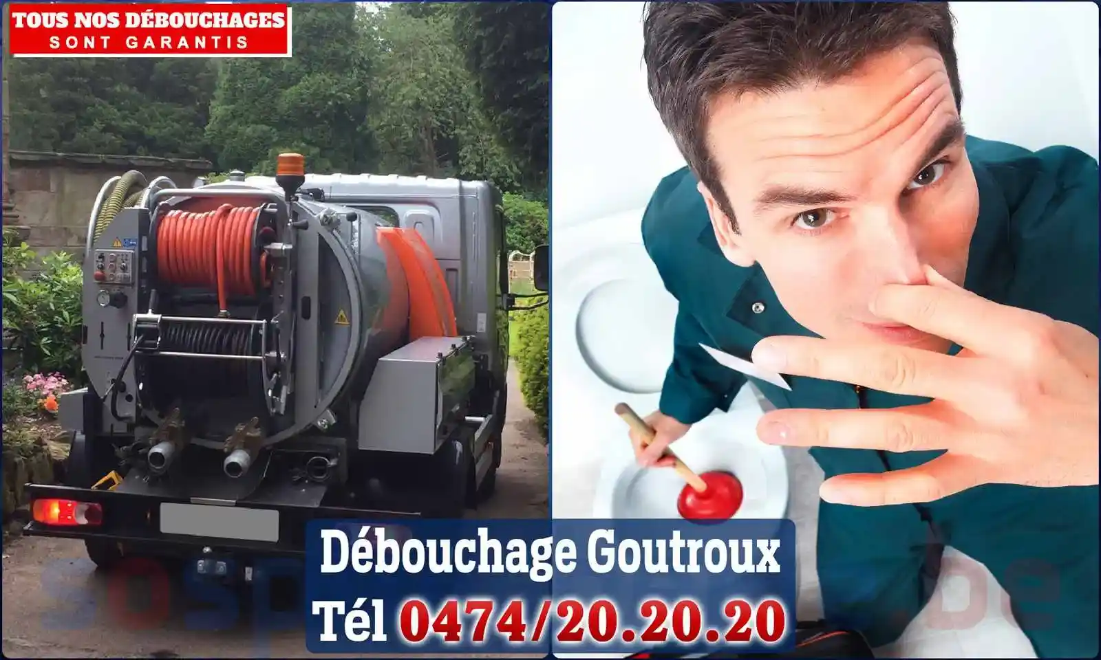 SOS Plomberie - Débouchage de canalisations {locationData.sectionName} en urgence